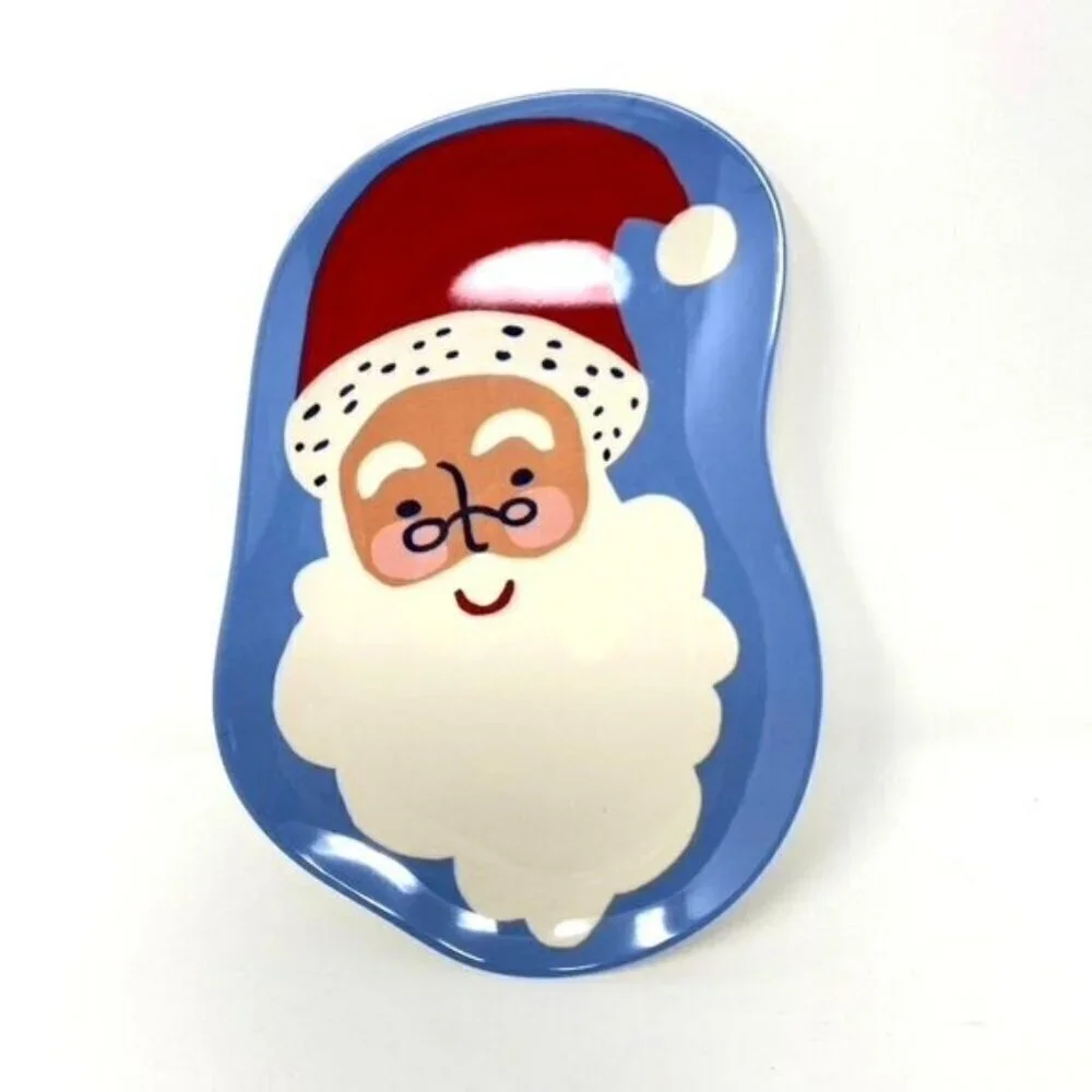 Target 2 Melamine Figural Santa Dinner Plates White - Wondershop™ Holiday